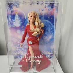 NEW Mariah Carey Holiday Christmas Signature Barbie in Red DressMattel ‘23
