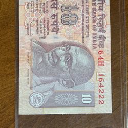 TEN RUPEES 2009 Mint Condition 