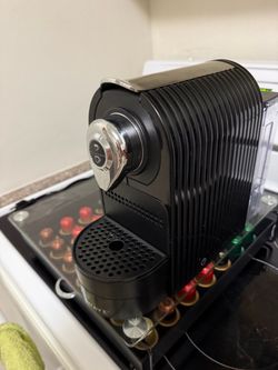 Black Nespresso Pod Coffee Machine