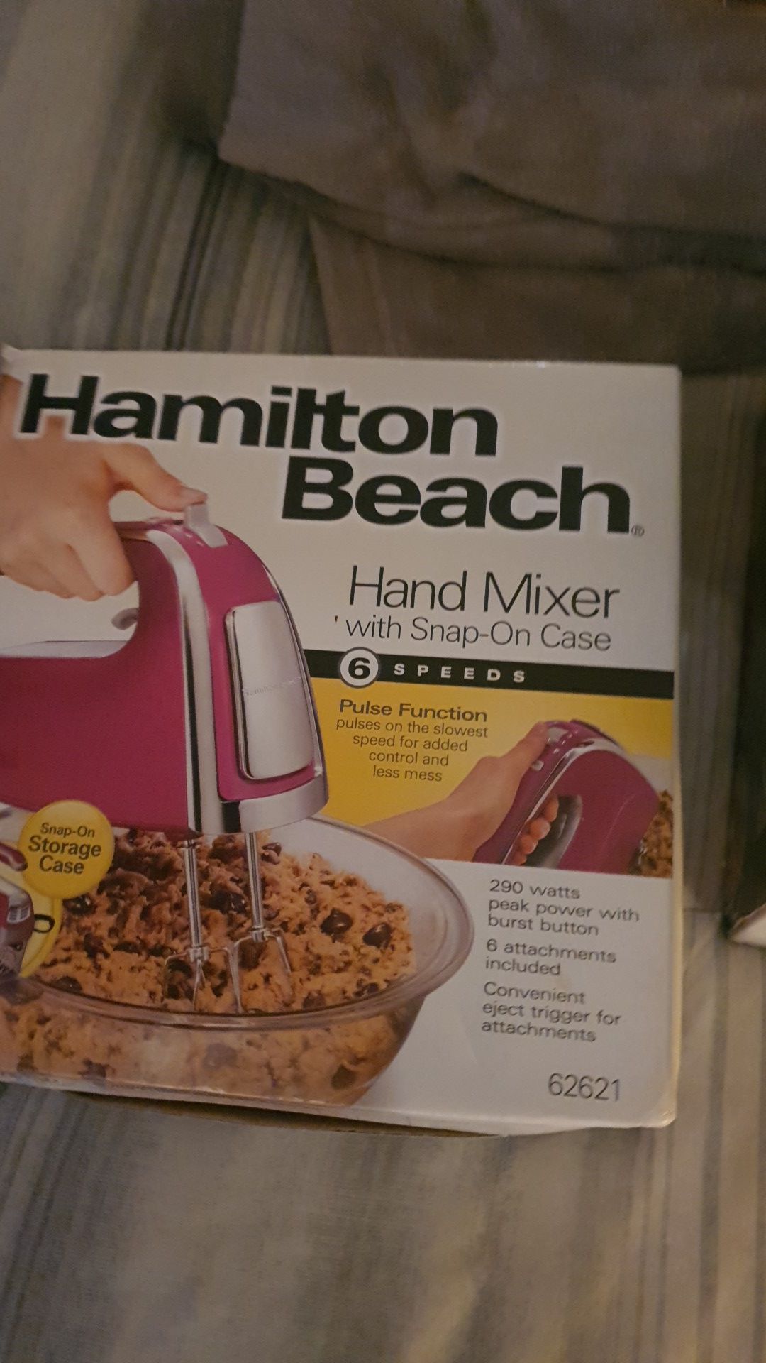 Kitchenaid hand mixer 6-speed new in box 15 or best offer