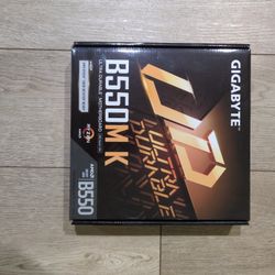 Motherboard Gigabyte B550M K new