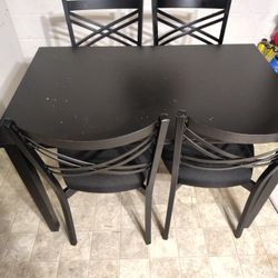 Table And 4 Chairs 
