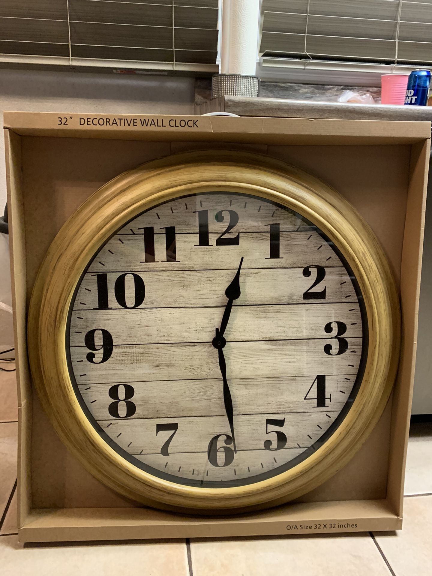 Large clock brand new