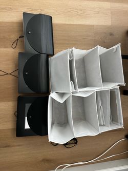 File Folders and Closet Organizers and Travel Hairdryer- 10 dollars total.