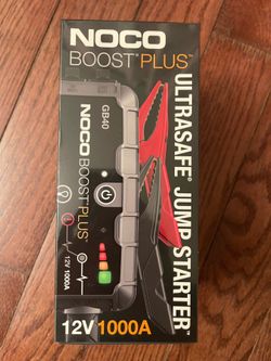 NOCO Boost GB40 12V 1000A UltraSafe Portable Lithium Jump Starter