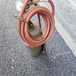 Acetylene Tank With Turbo Torch