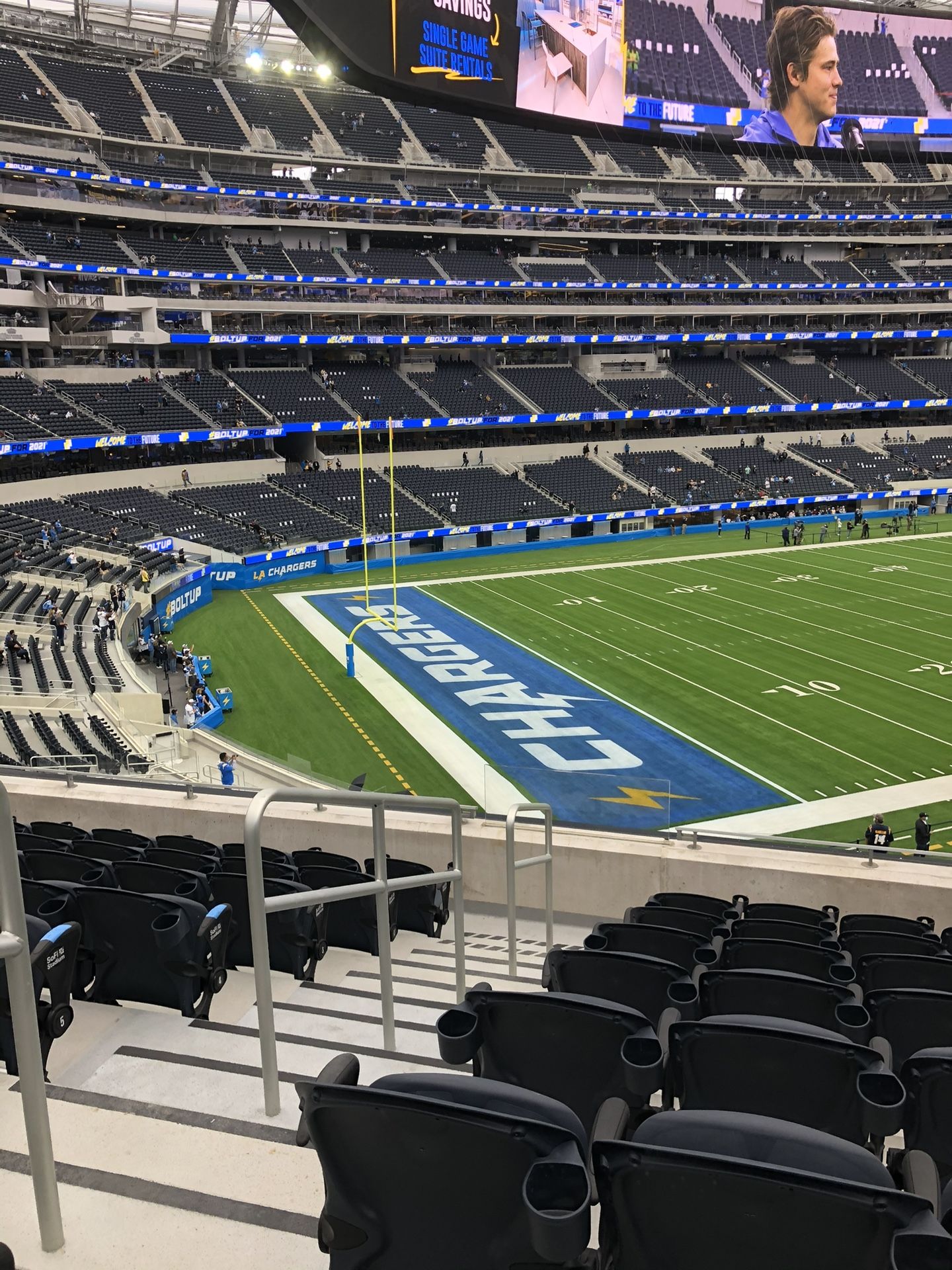 Chargers Vs Colts.  Two Tickets Section 238