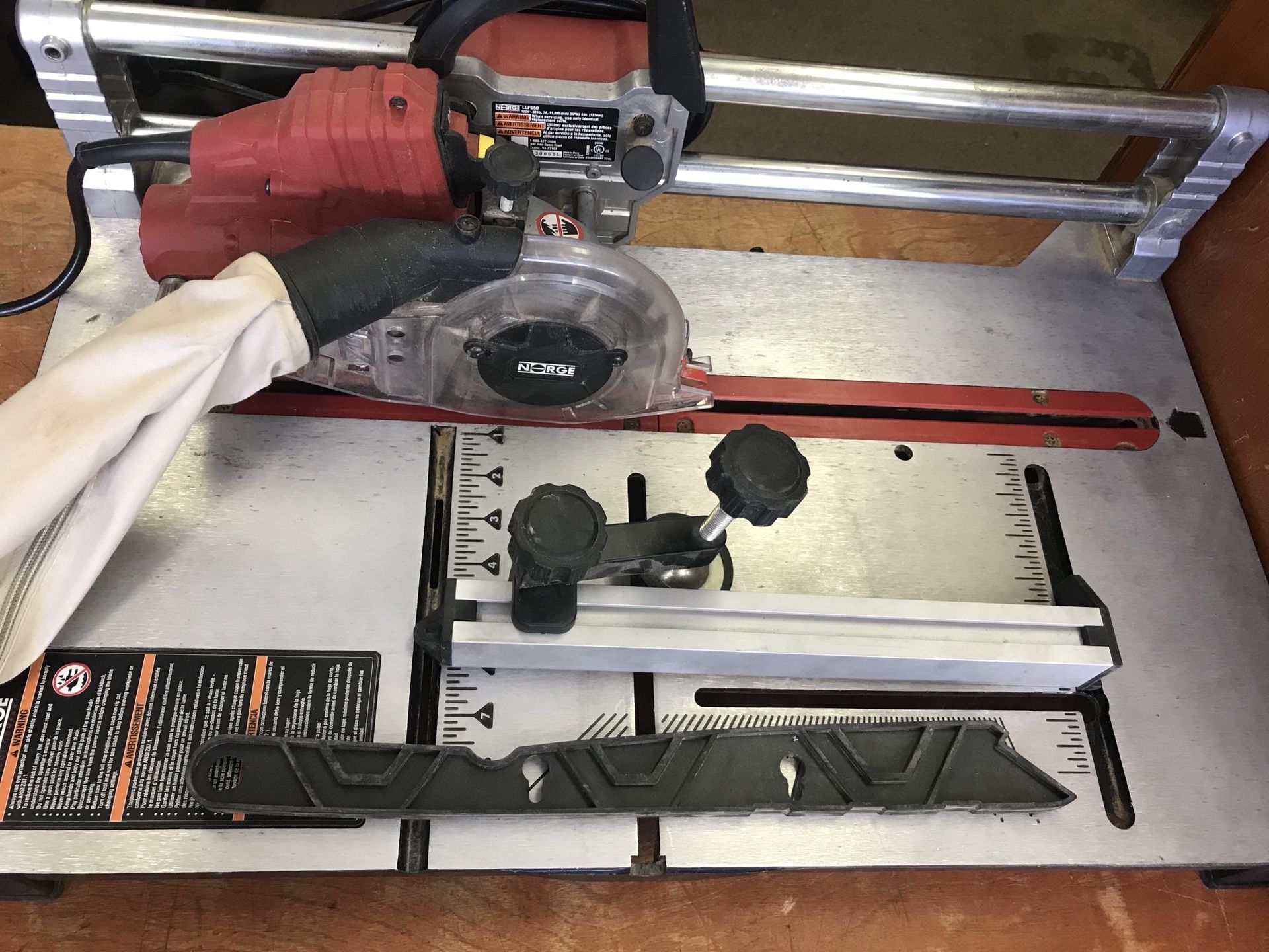 Norge 5” portable flooring saw LLFS50