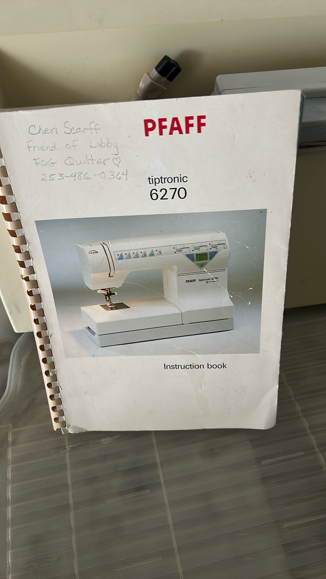Pfaff Tipton Sewing Machine
