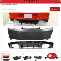 Rear Bumper Camaro 2019-2024