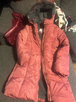 Calvin Klein girl Puffer Coat with Hood