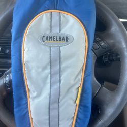 Camelbak Rocket Hydration Pack Backpack Blue & Yellow Trim