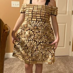 Original Wine Cork Dress!  Awesome!