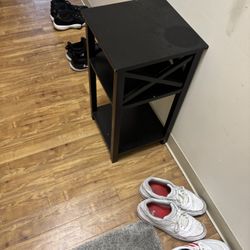 Black End Table 