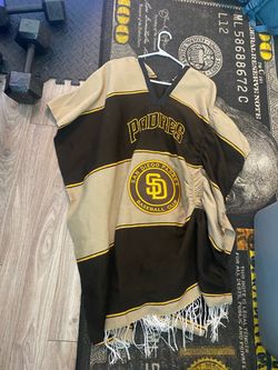 San Diego Padres Poncho with Fringe