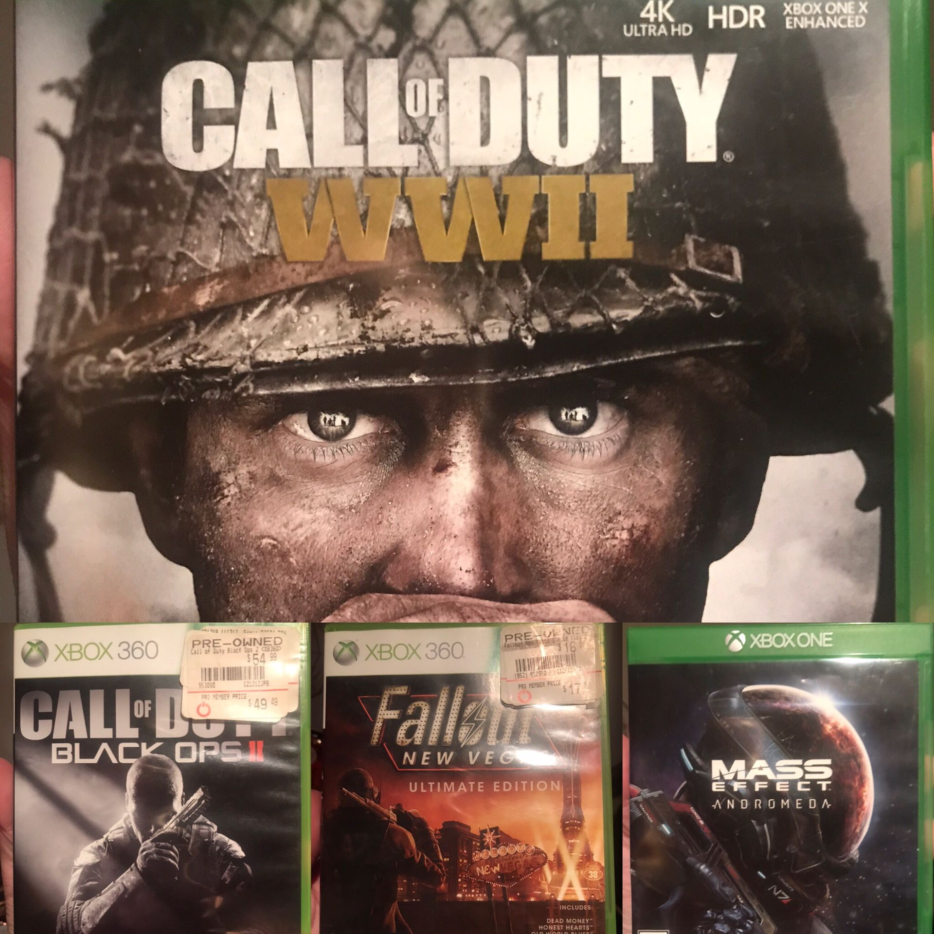 VIDEO GAMES for Xbox One • 360 • Call of Duty • Fallout • Borderlands • Fable