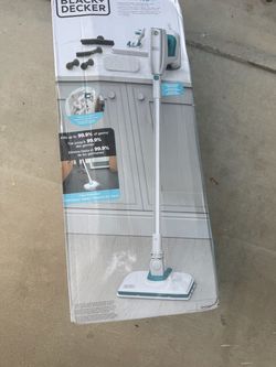 Steamer, 7 Attachments for Multipurpose Cleaning, Includes Storage Wall Mount.