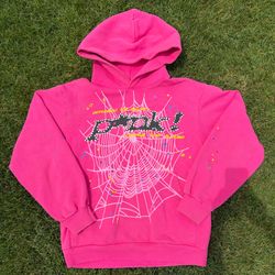 P*nk Sp5der hoodie V1 Size Small mens