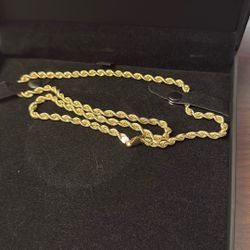 Gold Rope Chain 22’