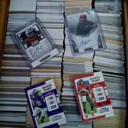 Baseball And Football Cards !! 