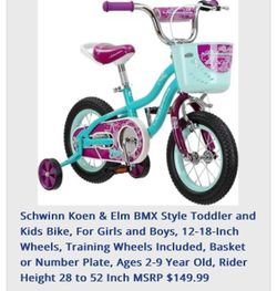 Toddler To Kids Bike