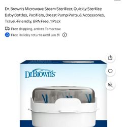 Dr brown Bottle Sterlizer