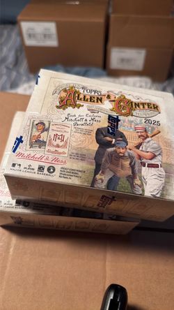 NEW 2025 Topps Allen & Ginter Hobby Box Mitchell & Ness Exclusive Sealed
