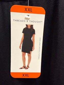 Xxl black dress