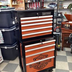 Harley-Davidson Craftsman Rolling Tool Box. 