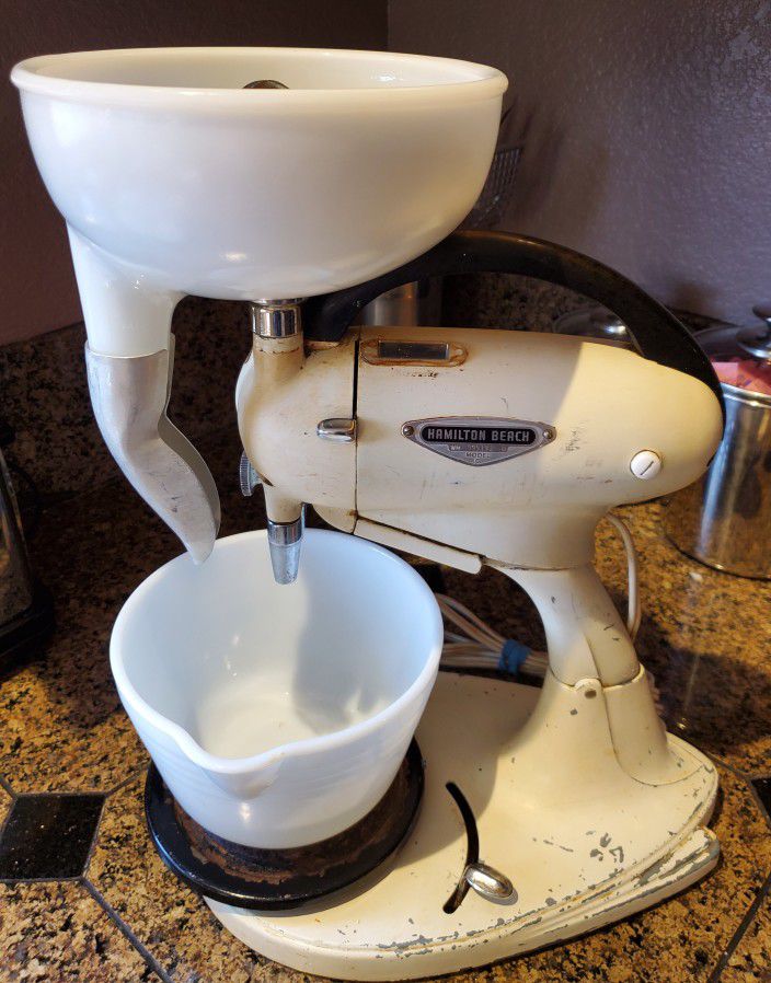 Vintage Hamilton Beach Model G Stand Mixer Complete With 