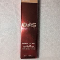 One Size Turn Up the Base Full Beat Foundation Medium Dark 20 (R) Rosy