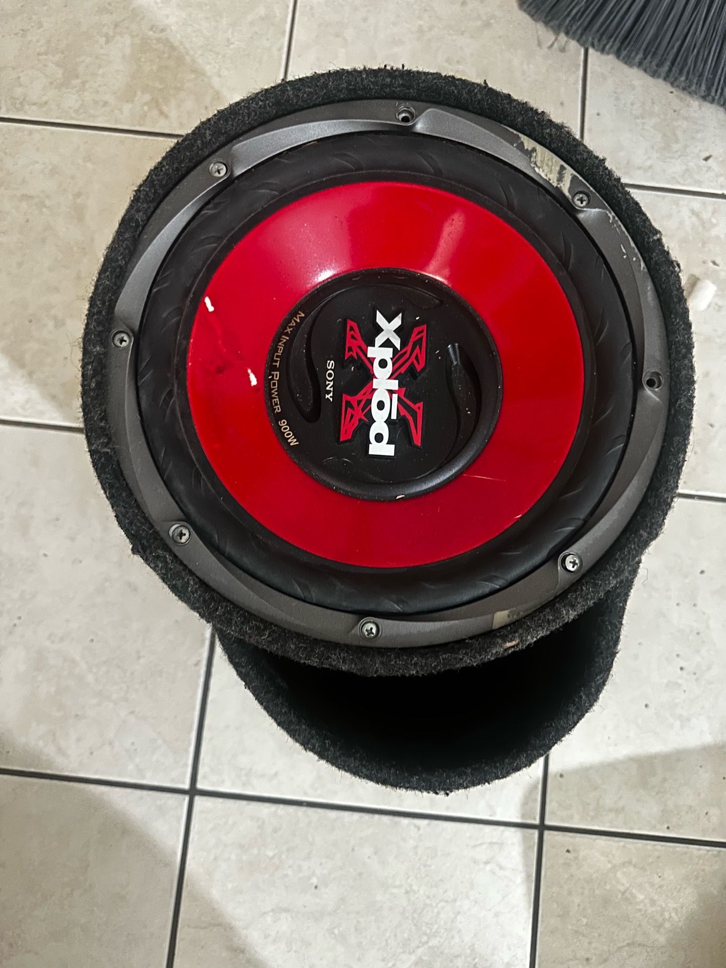 Sony XPlod 12inch car audio subwoofer