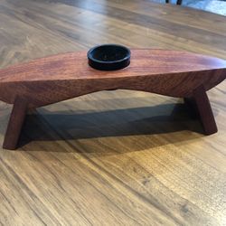Wood Ikebana Flower Vase