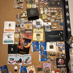 My entire pin collection $700