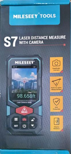 Mileseey S7 Laser Distance Measure with camera