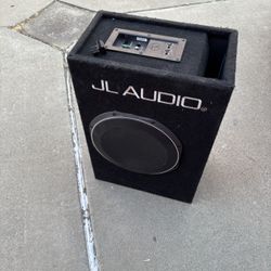 JL Audio  10 Inch Sub Built In Amp