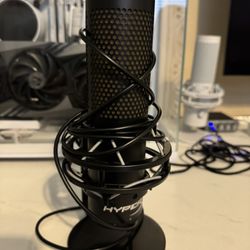 Hyperx QuadCast S RGB USB Condenser Microphone - Black