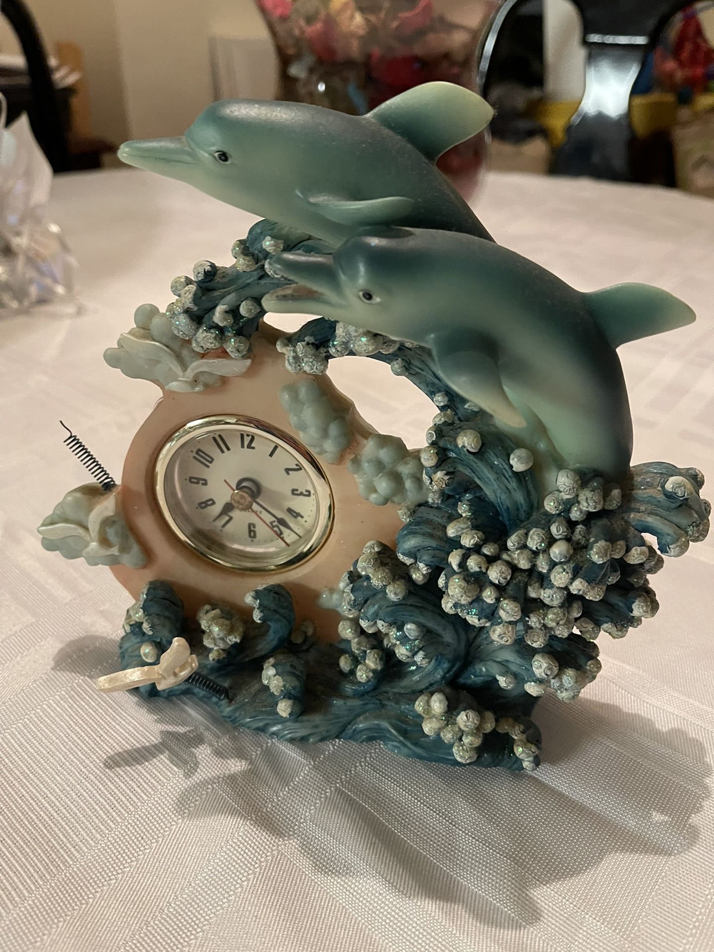 Vintage Dolphin Clock