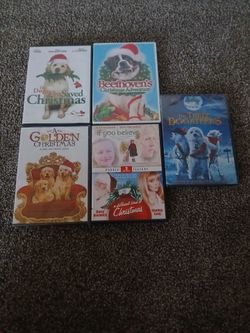 5 christmas movies CD $10