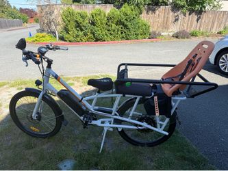 RAD Power Bike Wagon with Toddler Seat