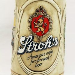 Stroh's Brewing Co./Fired Brewed BEER/Stein