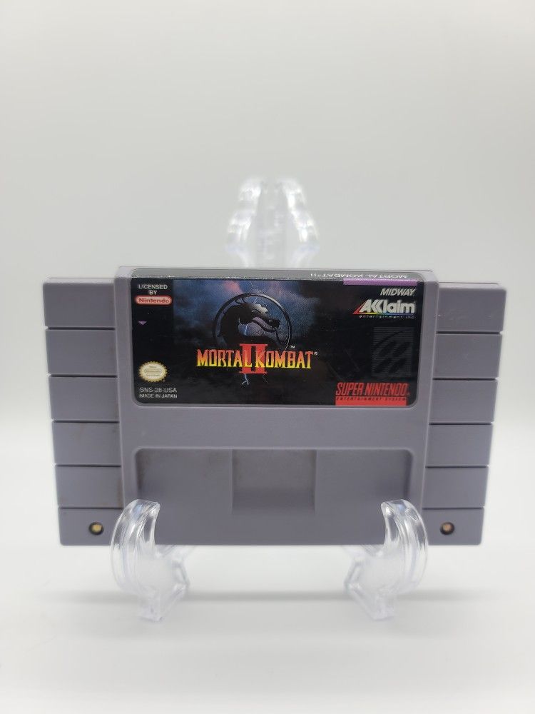 Super Nintendo Mortal Kombat II 