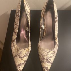 Snake Style High Heels Size 9 1/2
