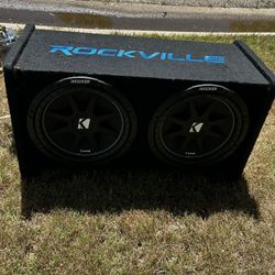 Rockville Sound System With Kicker Speakers