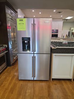 36" KitchenAid Quad-Door Refrigerator