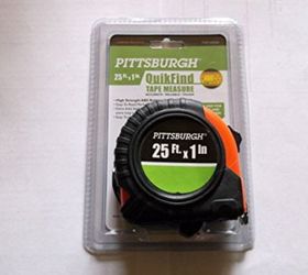 Pittsburgh 25 Foot x 1 Inch Tape Measure - ABS Rubber Wrapped Case