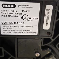 De'Longhi True Brew Drip Coffee Maker