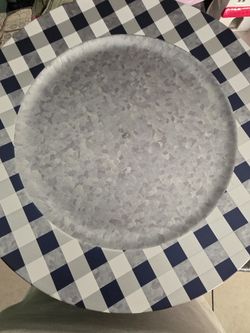 Blue And Silver Chargers