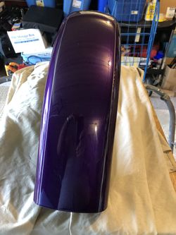 2001 Harley Davison road glide front fender Factory purple 150