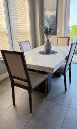 Heavy Marble Dining Table